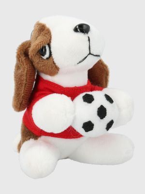 Imagen 1 del producto Peluche Perro Hush Puppies Hound Keyring Futbol Café