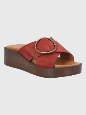 Imagen 1 del producto Sandalia Cuero Café Claro Mujer Gise