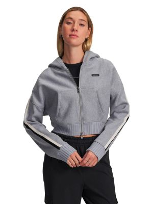 Poleron Lifestyle Mujer Icon Heavyweight Fleece Gris