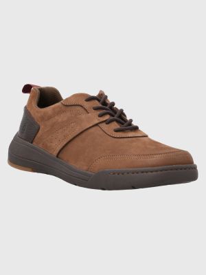 Imagen 1 del producto Zapatilla Cuero Hombre Molt Café Oscuro