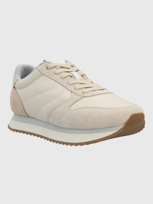 Zapatilla Cuero Mujer Bliss Sun Beige