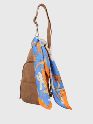 Imagen 2 del producto Cartera Ecocuero Mujer Dalya Cross Café