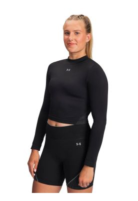 Polera M/L Training para mujer Vanish Seamless negro