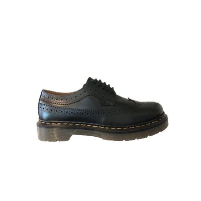 Zapato Escolar Cuero Isabella negro niña