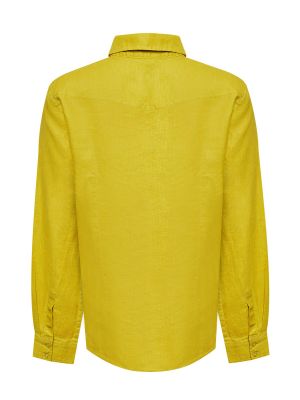 Imagen 2 del producto Blusa Lino Orgánico Mujer Lirio Amarillo