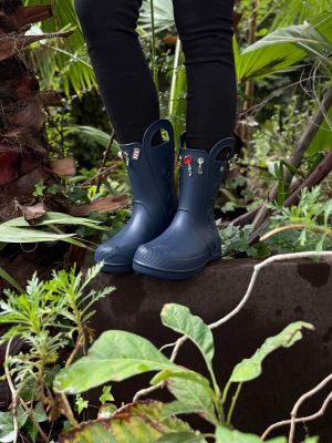 Imagen 2 del producto Bota de Agua Crocs Mujer Handle It Rain Boot Azul