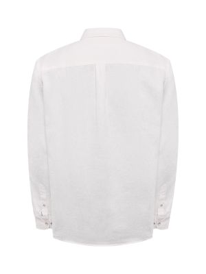 Imagen 2 del producto Camisa Lino Orgánico Hombre Linen Blanco