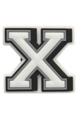 Jibbitz Crocs Letra X Blanco