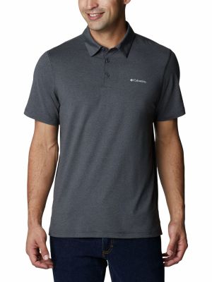 Imagen 1 del producto Polera Manga Corta Hombre Tech Trail Polo Gris