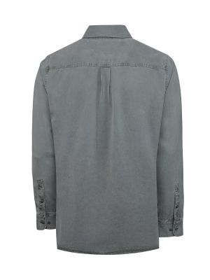 Imagen 2 del producto Camisa Tencel Hombre Tencel Gris