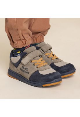 Imagen 2 del producto Zapatilla Cuero Niño New Artis Café