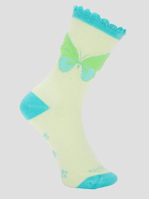 Imagen 1 del producto Calcetin Algodón Niña Butterfly Verde