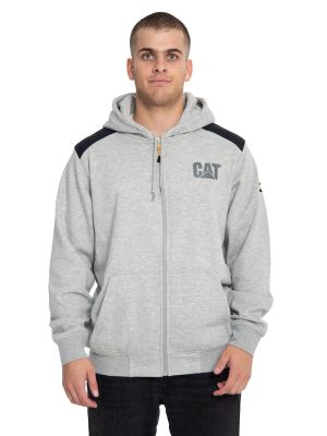 Polerón Hombre Essential Fz Hooded Sweatshirt Gris