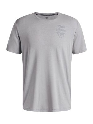 Polera Manga Corta Lifestyle Hombre Sports Wordmark Gris