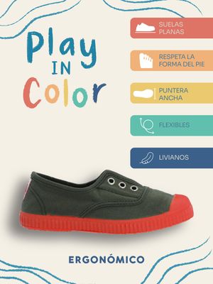 Imagen 2 del producto Zapatilla Niño Sunset Verde