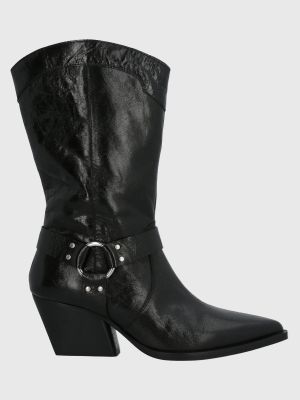 Imagen 2 del producto Bota Cuero Mujer Tim Negro