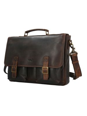 Imagen 2 del producto Maletin Cuero Hombre Tc Trani Bag Café