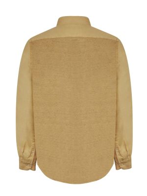 Imagen 2 del producto Camisa Lino Orgánico Café Linenpro Hombre 