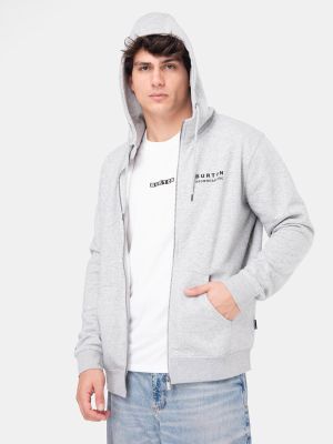 Imagen 2 del producto Poleron Hombre Landmark Full Zip Gris Claro 