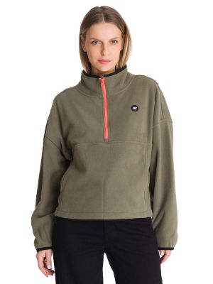Imagen 1 del producto Polar Fleece Mujer Boxy Oversized Verde