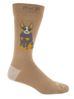 Calcetin Bambú Hombre Blue Heeler Café