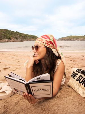 Imagen 2 del producto Pañuelo Mujer Roses 90 Beige/Crudo