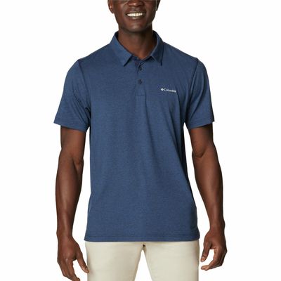Imagen 1 del producto Polera M/C Hombre Tech Trail Polo Azul