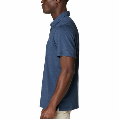 Imagen 2 del producto Polera M/C Hombre Tech Trail Polo Azul