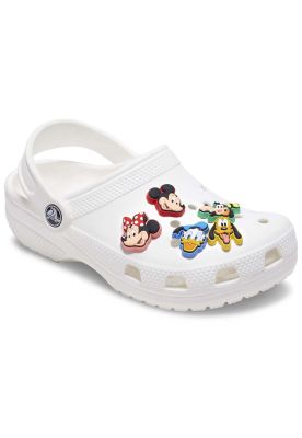 Imagen 2 del producto Pack 5 Jibbitz Crocs Amigos de Mickey Blanco