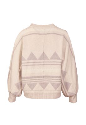 Imagen 2 del producto Sweater Lana Mujer Carmin Beige