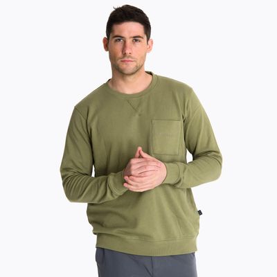 Imagen 1 del producto Poleron Hombre Hokitika Verde Musgo 