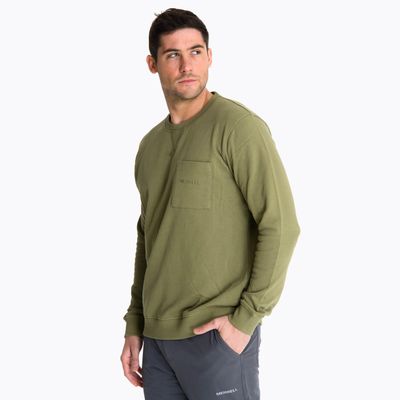 Imagen 2 del producto Poleron Hombre Hokitika Verde Musgo 