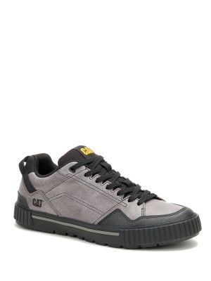Zapatilla C/Caña Cuero Hombre Axiom Gris