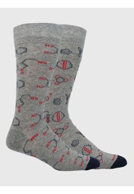 Calcetin Gris Diff Laboratory Hombre