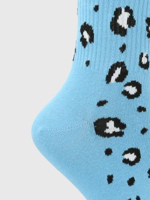 Imagen 2 del producto Calcetin Celeste Cheetah Mujer