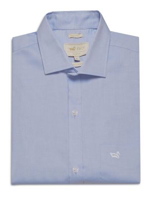 Camisa Cuello Italiano Hombre Easyitso Celeste