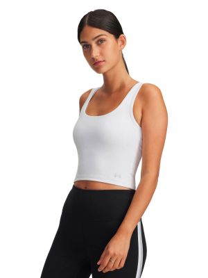 Polera sin manga Training para mujer Motion blanco