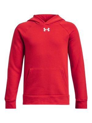 Polerón UA Rival fleece rojo para niños