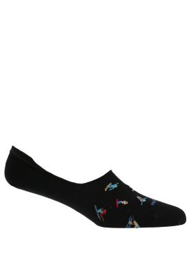 Calcetín Algodón Hombre Inv Snow Negro