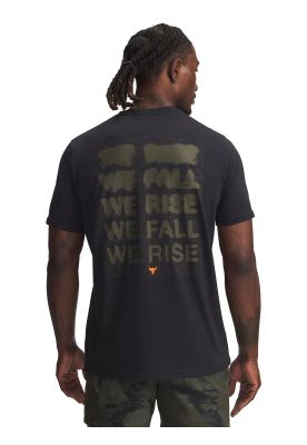 Imagen 2 del producto Polera Manga Corta Training para hombre Project Rock negra 