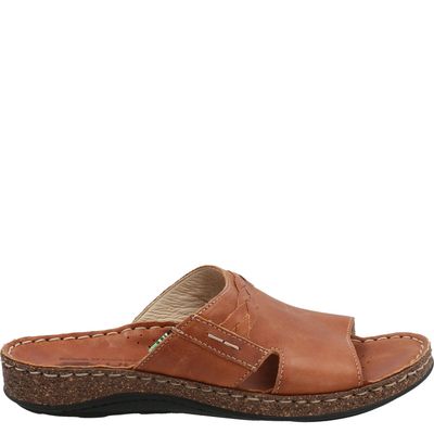 Sandalia Cuero Mujer Maripi Café