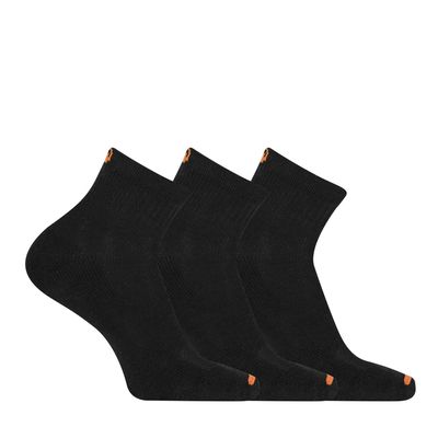 Calcetin Outdoor Access Cotton Quarte Negro Unisex