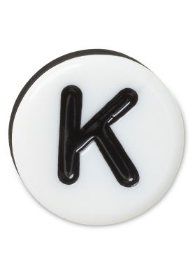 Jibbitz Crocs K Pequeña Carta de Amistad Blanco