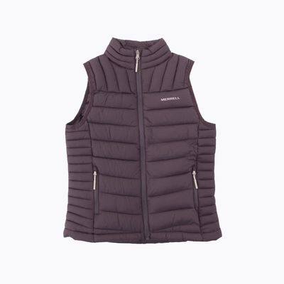 Parka Sin Mangas Niña Andes Morado