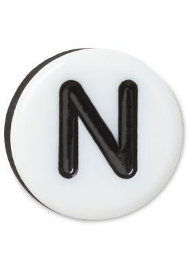 Jibbitz Crocs N Pequeña Carta de Amistad Blanco