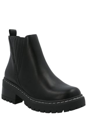 Botín Cagliari Mujer Negro