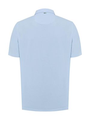 Imagen 2 del producto Polera Algodón Orgánico Hombre Padua Celeste