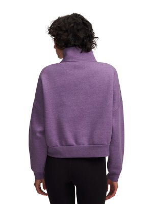 Imagen 2 del producto Poleron UA Icon Fleece Oversized Morado Mujer