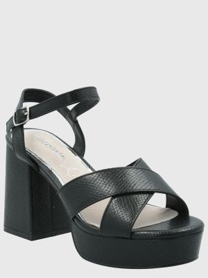 Sandalia Mujer Cristiana Negro