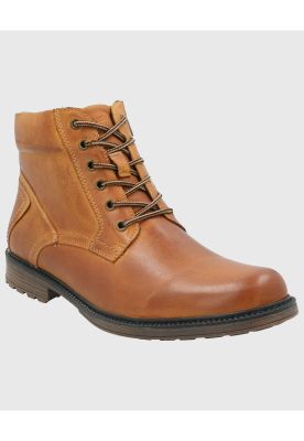 Botin Cuero Hombre Quero Café